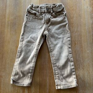 Toddler Boy - Size 2T- Tan Blue Jeans